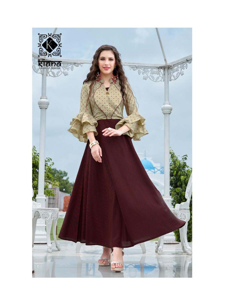 Crown Vol-2 Muslin Silk Round Kurtis Collection Crown Vol-2 Muslin Silk Round Kurtis Collection